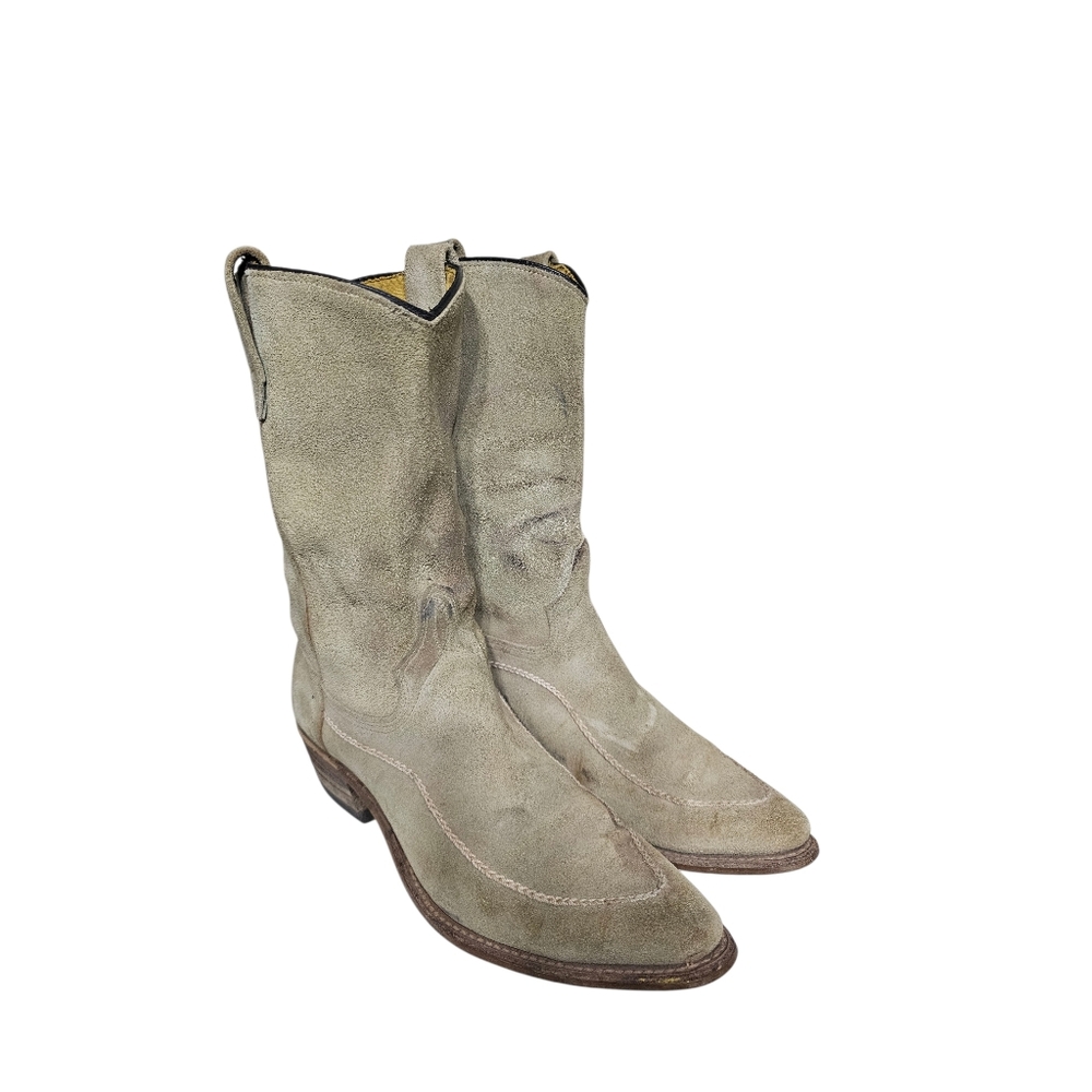 Very Rare Men's Western Rancher Boots Vintage 70s Maverick Size 8 D